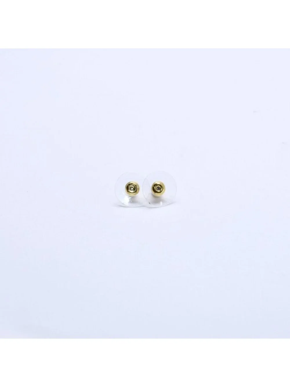Chanel Earrings CC Logo Star Color Stone Light Gold